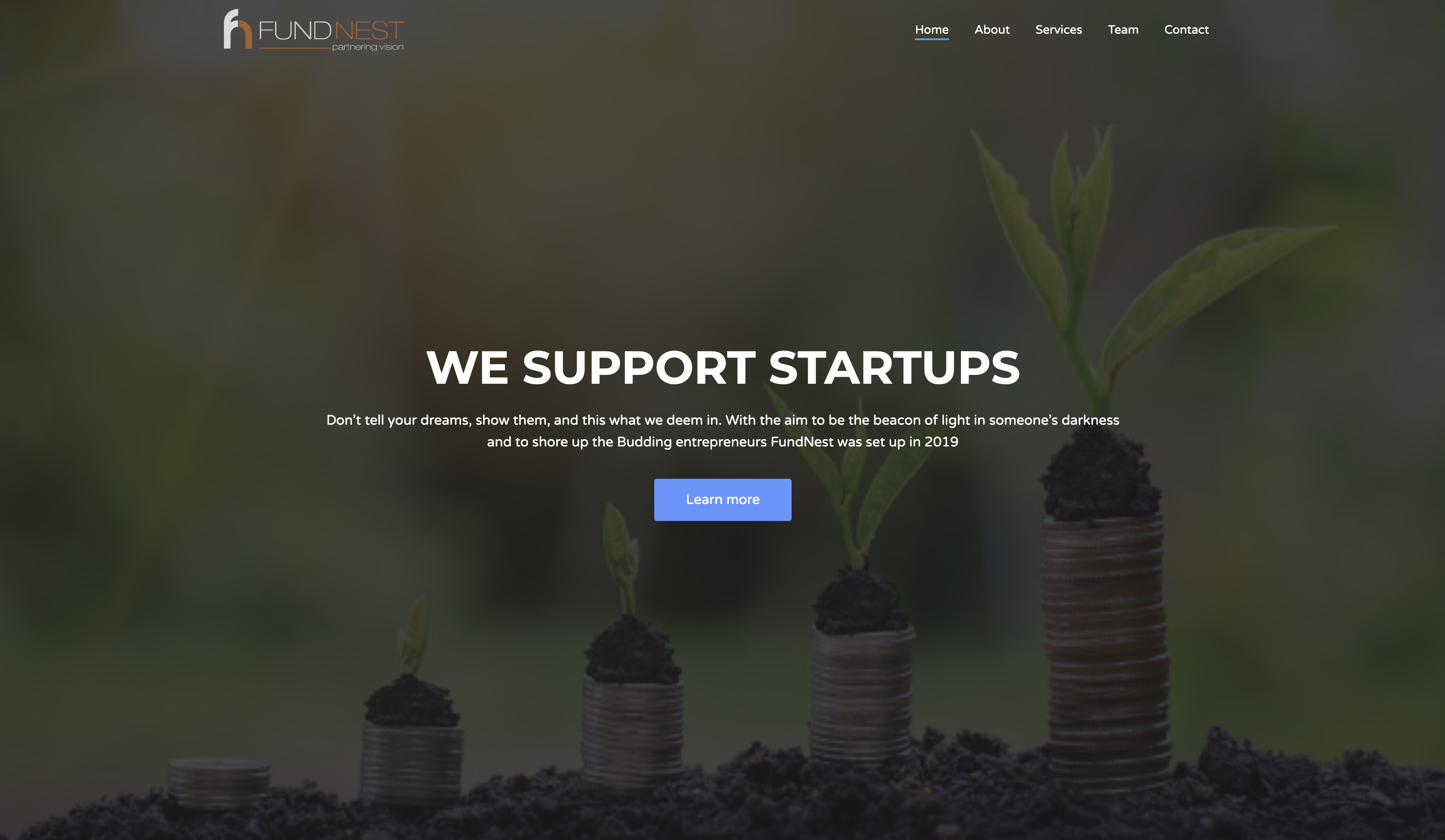 FundNest website reference